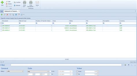 Statement Of Payment Orders Comarch Erp Standard 2022 5 Knowledge Base