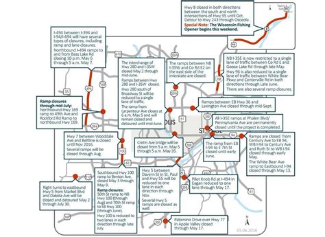 Interstate Road Construction Map