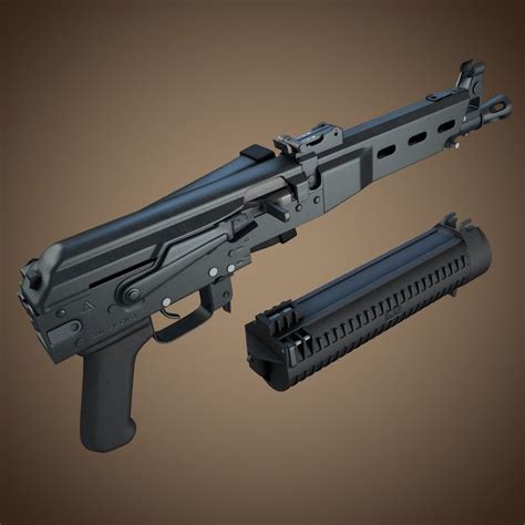 Pp Bizon Smg D Model C D Fbx Obj Free D