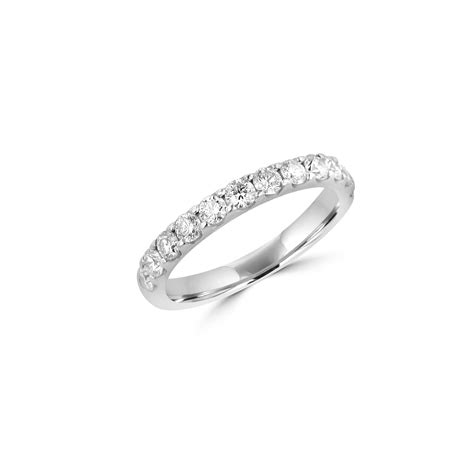 Platinum Round Diamond 26mm Wide Band Ring Avanti Jewellers Ashbourne