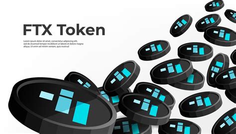 Ftx Token Banner Ftt Cryptocurrency Concept Banner Background