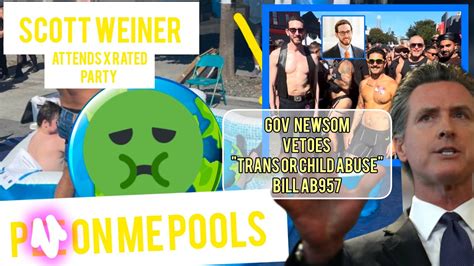 LIVE Gov Newsom Vetoed Affirm Or Lose Your Kid Law CA Senator Scott