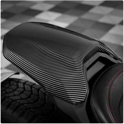 Carbon Fiber Pattern Mono Seat Cowl For The Can Am Ryker