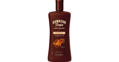 Hawaiian Tropic Dark Tanning Oil 8 Oz False Compare Prices Klarna Us