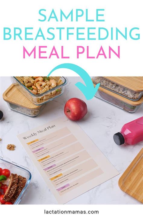 Sample Breastfeeding Meal Plan Artofit