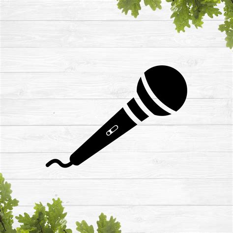 Svg Microphone Svg Microphone Icon Svg Radio Microphone Svg Musical