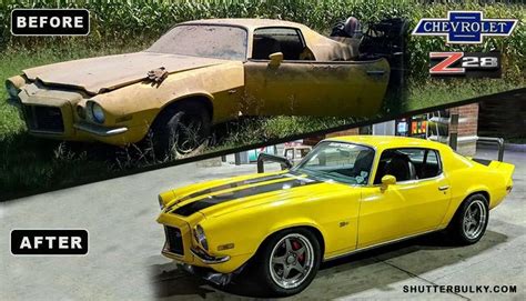 1971 Chevrolet Camaro Z28 - Amazing Restoration Process, Technical Specifications And Analysis ...