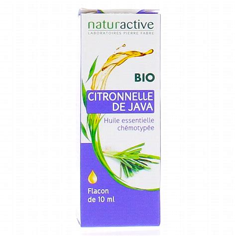 Naturactive Huile Essentielle Bio Citronnelle De Java Flacon Ml