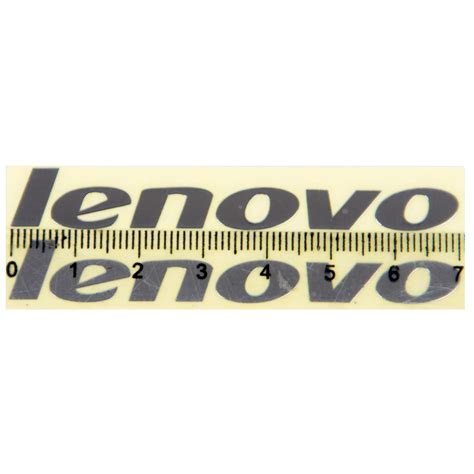 Naklejka Logotyp Lenovo Silver 10 X 70 Mm ABCDEAL PL