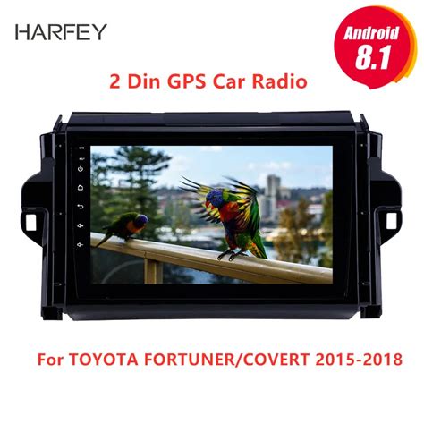 Harfey Din Android Gps R Dio Do Carro Hd Touchscreen Para