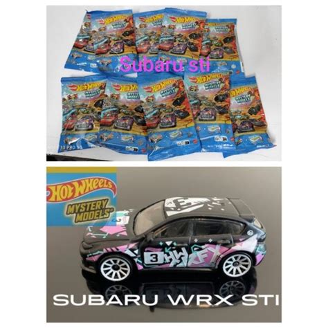 Hot Wheels Subaru Sti Mystery Pack Shopee Malaysia