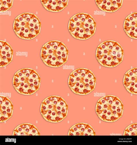 Pepperoni Pizza Pattern