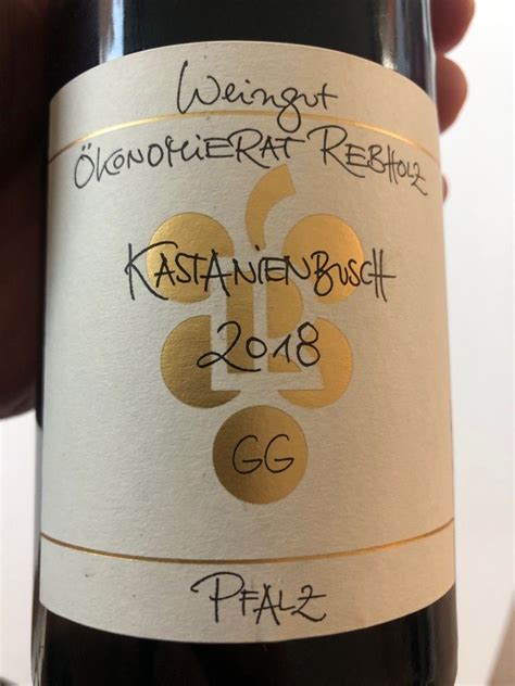 Weingut Konomierat Rebholz Birkweiler Kastanienbusch Riesling