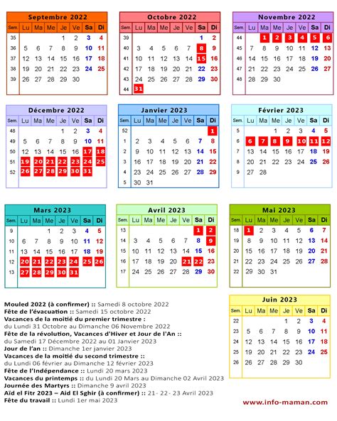 Calendrier Des Examens Primaire 2023 Tunisie Image To U