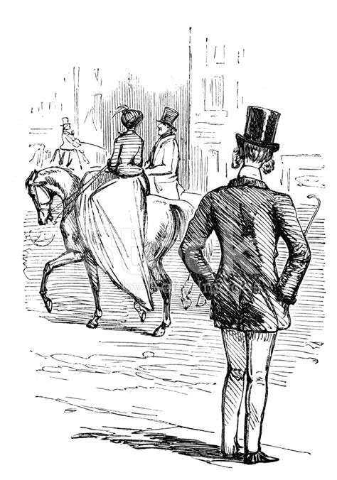 Victorian Sketch Stock Photo Royalty Free Freeimages