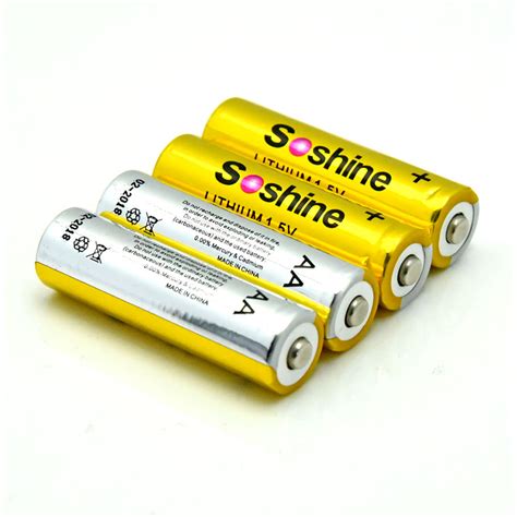 Enecrosse Ru Aa Soshine Lithium Battery V