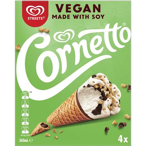 Streets Vegan Cornetto Pack Woolworths