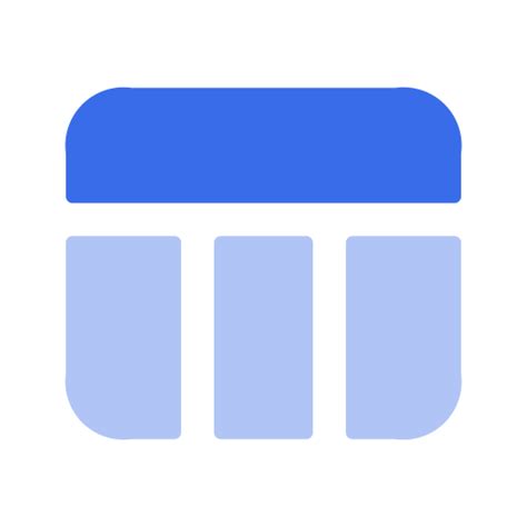 Layouting Generic Blue Icon