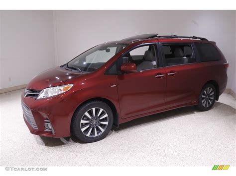 Salsa Red Pearl 2020 Toyota Sienna Xle Awd Exterior Photo 144554446