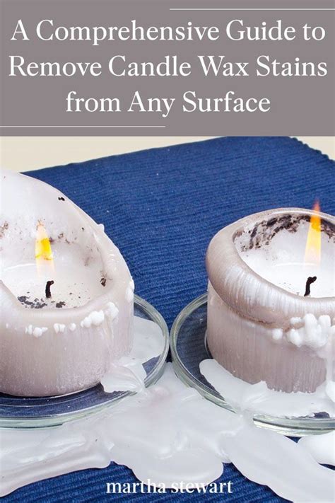 Candle Wax Stains Can Be StubbornHere S How To Remove Them From Any