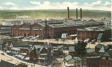 General Electric Plant In Schenectady New York Vintage