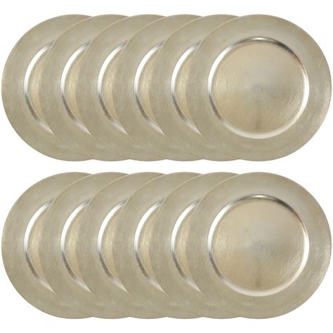 Buy In Bulk 12 Pack Champagne Charger Plate By Celebrate It™ Michaels