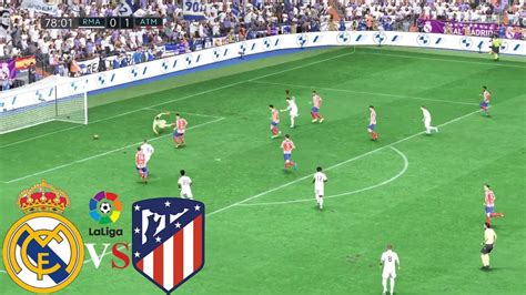 Fifa Realistic Sliders Real Madrid Vs Atl Tico Madrid La Liga