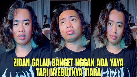 Nggak Ada Yaya Zidan Makin Galau Tapi Nyebutin Nama Tiara Youtube