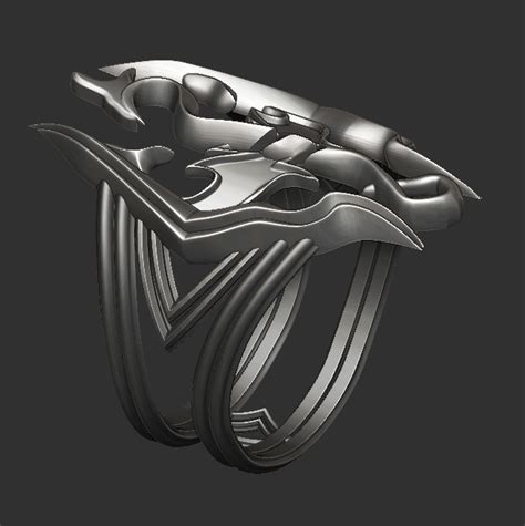 Archivo Stl Anillo De Dragon Del Video Juego The Elder Scrolls V