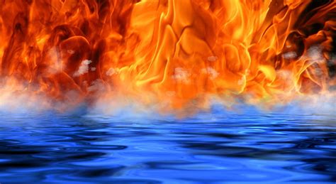 Fire Water Wallpaper