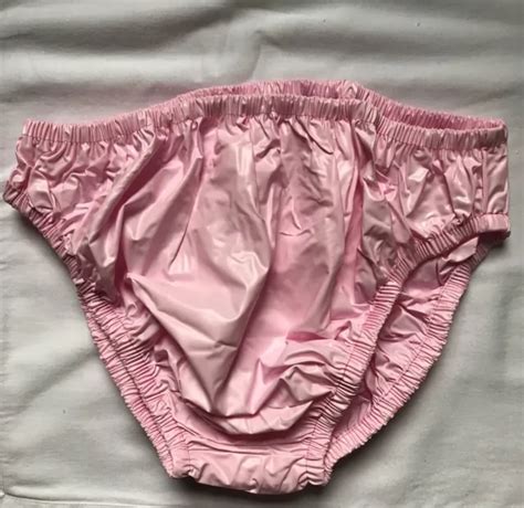 SOFT PVC KNICKERS XL Adult Plastic Pants Roleplay Fetish Culotte PVC