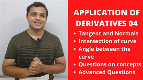 CLASS 12th APPLICATION OF DERIVATIVES 04 Tangent Normal Montonocity