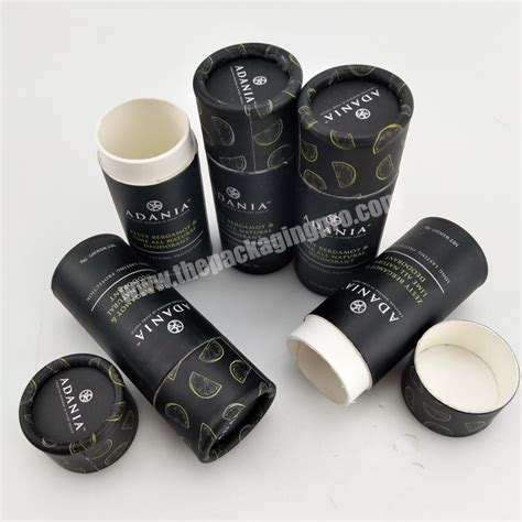 Cosmetic Lip Balm Tube Paper Eco Friendly