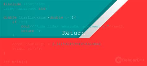 Fungsi Dari Return Pada Function Belajar C