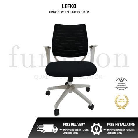 Kursi Kantor Ergonomis Furnicon Lefko Kursi Kerja Office Chair