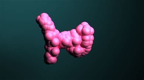 3d Model Protein Molecule Cgtrader