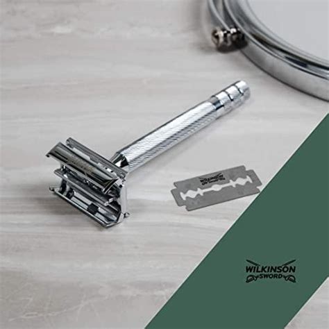 Wilkinson Sword Classic Double Edge Premium Mens Metal Safety Razor