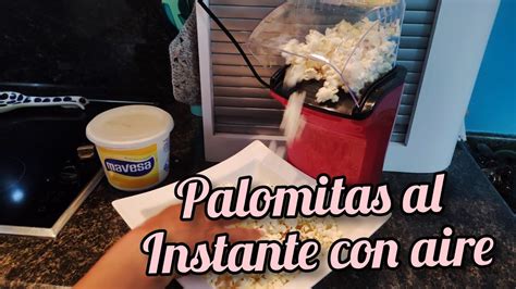 Cómo hacer tus cotufas sin aceite palomitas de maíz Reseña YouTube