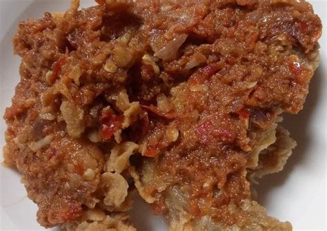 resep ayam crispy geprek sambal ala pak gembus oleh maylisha cookpad