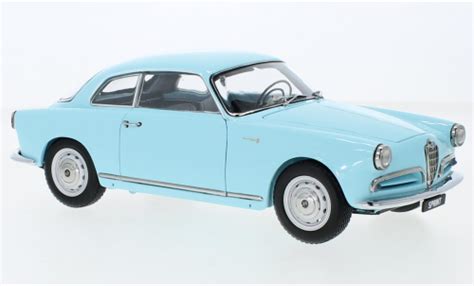 Miniature Alfa Romeo Giulietta 1 18 Kyosho Sprint Bleue Voiture