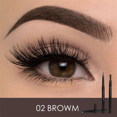 Chì Kẻ Mày 2 Đầu FOCALLURE Auto Brows Pen Bicicosmetics