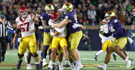 Report Card Grading Notre Dame Football In Irish Win Over Usc