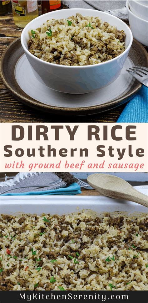 Easy Dirty Rice Dirty Rice Recipe With Sausage Dirty Rice Recipe