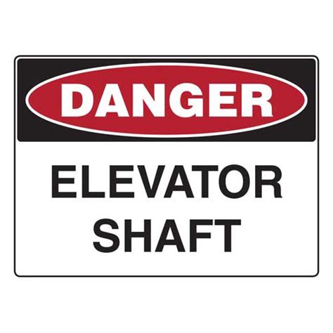 Elevator Safety Signs