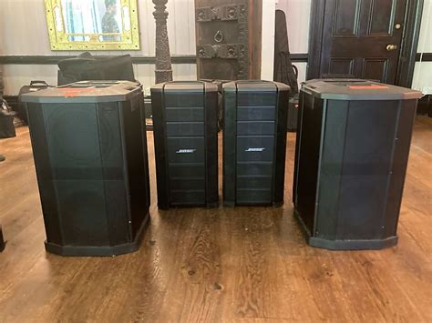 Bose F1 Model 812 Array Loudspeaker And F1 Subwoofer Stereo Reverb