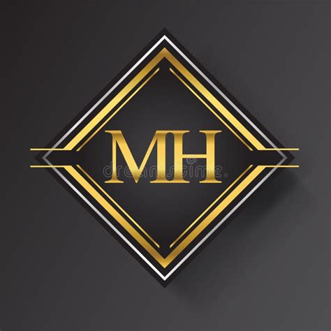 Mh Letter Logo Stock Illustrations 1 660 Mh Letter Logo Stock