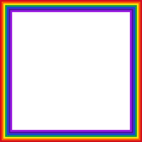 Rainbow Square - Openclipart