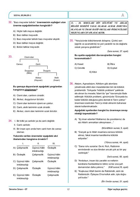 E Itim Vadisi Mavi Seri Deneme Oturum Ayt A Kitap Calameo