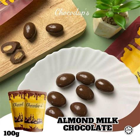 Chocodaps Chocolate 100g Almond Milk Coklat Sedap Viral Raya