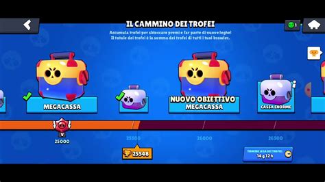 APRO LA CASSA ENORME DELLE 25500 COPPE BRAWL STARS ITA YouTube